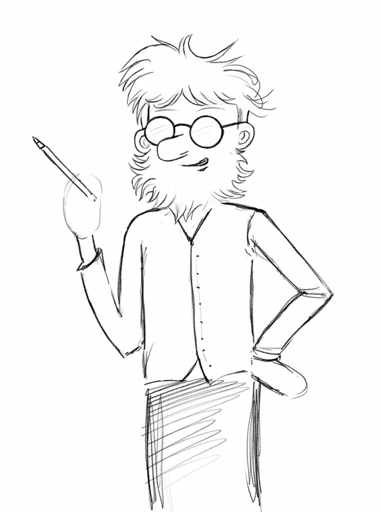 Croquis de personnage