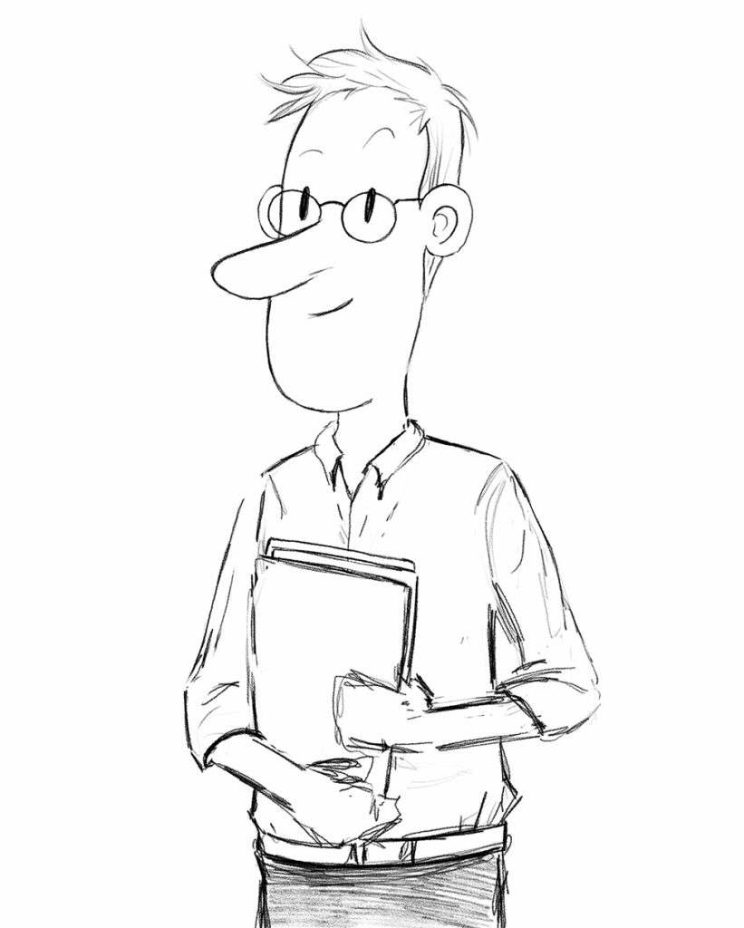 Croquis de personnage