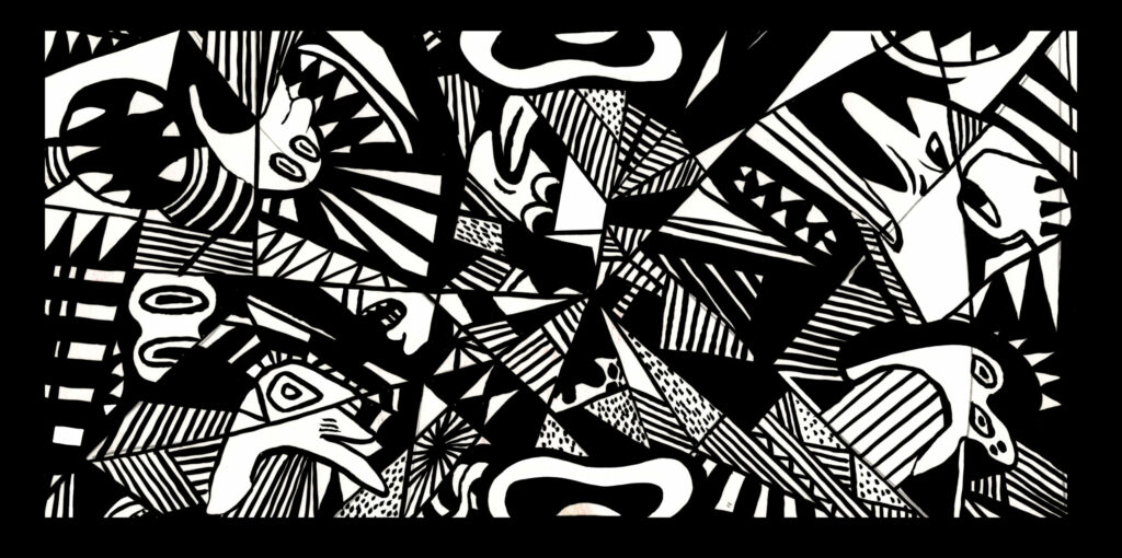 Mosaïque expressionniste