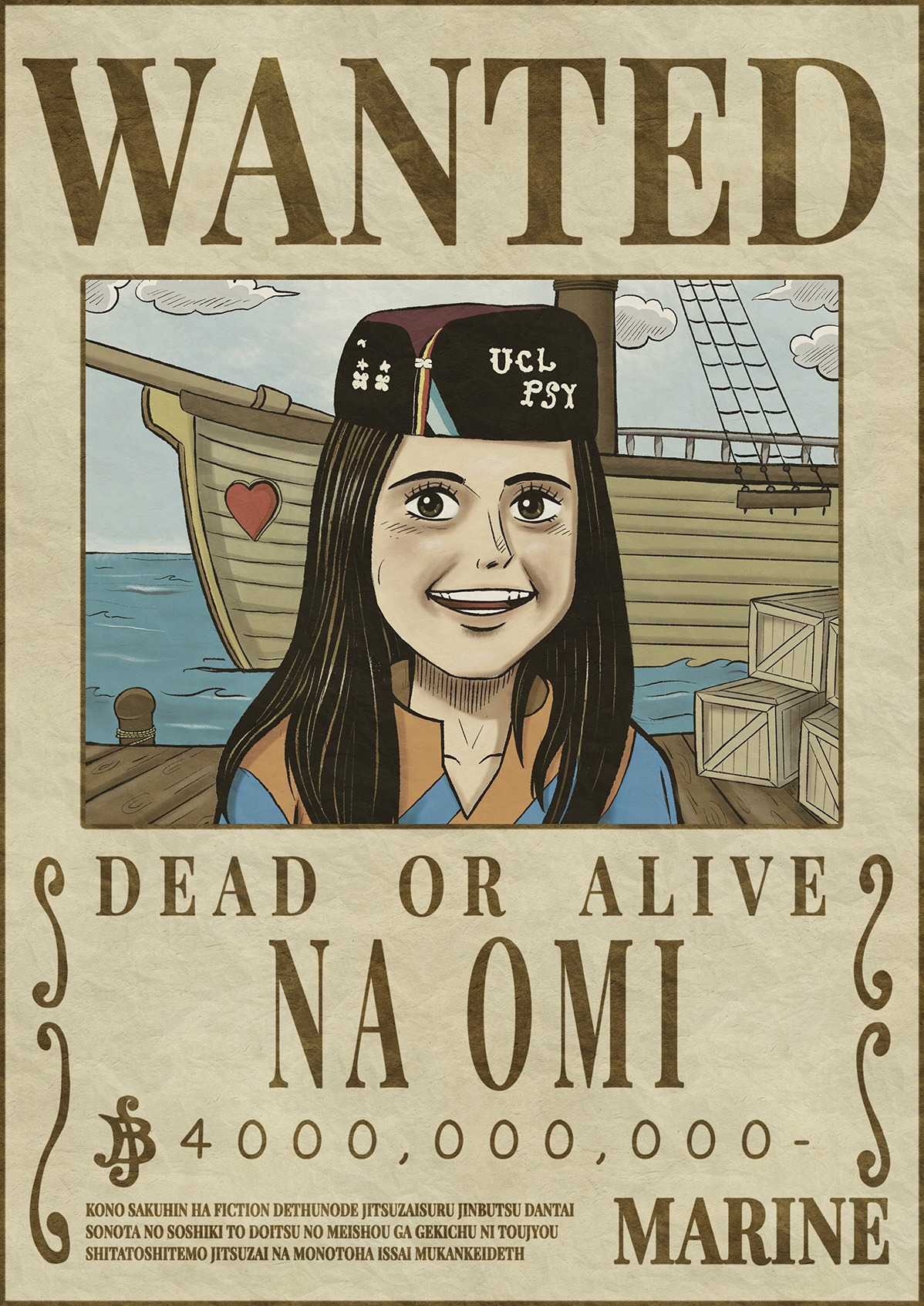 Affiche One Piece Mariée