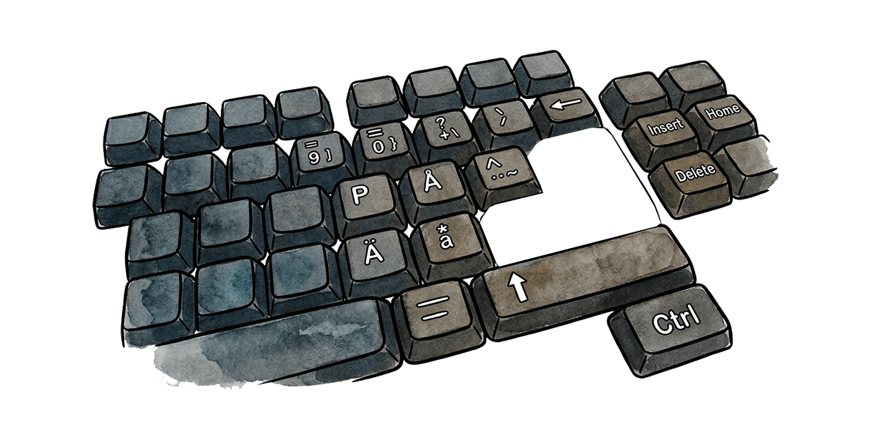 Clavier Aquarelle