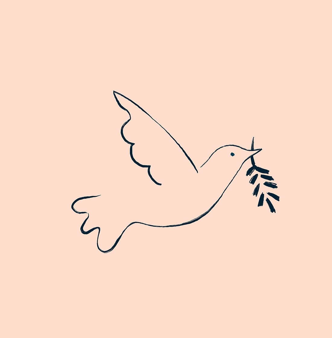 Essai d'illustration colombe 7