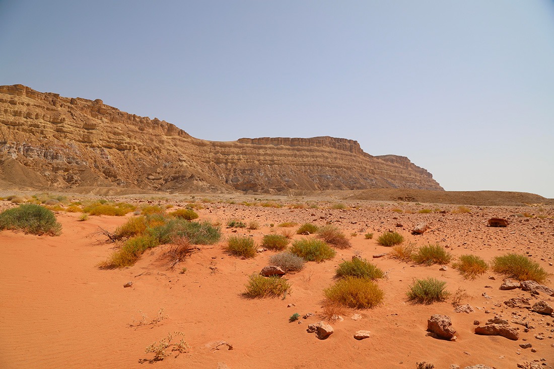 Paysage du désert de Judée